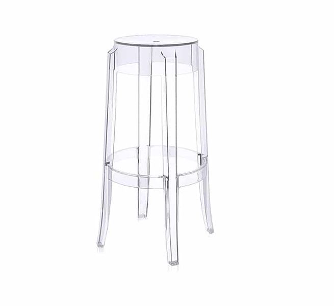 Clear Ghost Cocktail/ Bar Stool