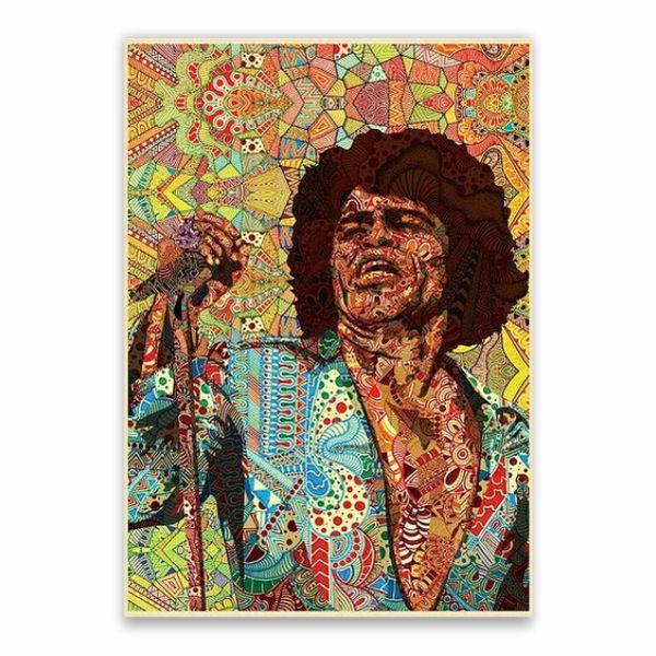 James Colourful Poster - A1