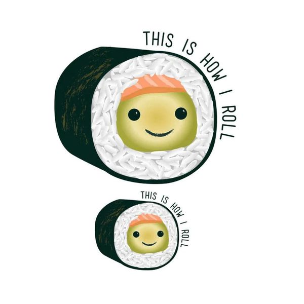 Cricut Iron-On Designs 1-sheet Large Sushi 2004985