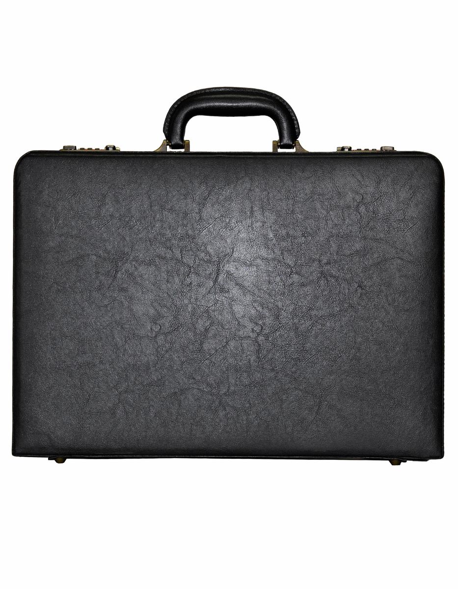 Fino AT-101 Faux Leather Business Briefcase with Dual Combination