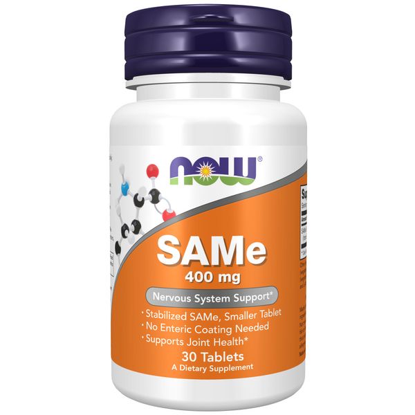 NOW Foods SAMe 400 mg - 30 Tablets