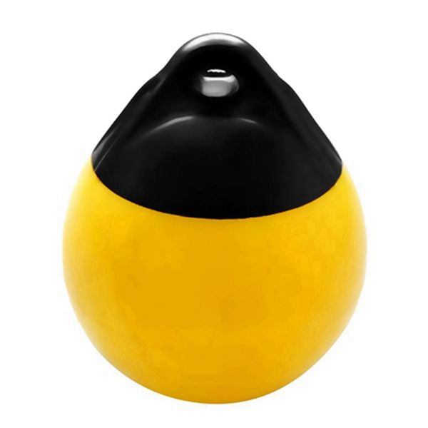 PVC Boat Fender Ball Inflatable Protection Marine Mooring Buoy Yellow