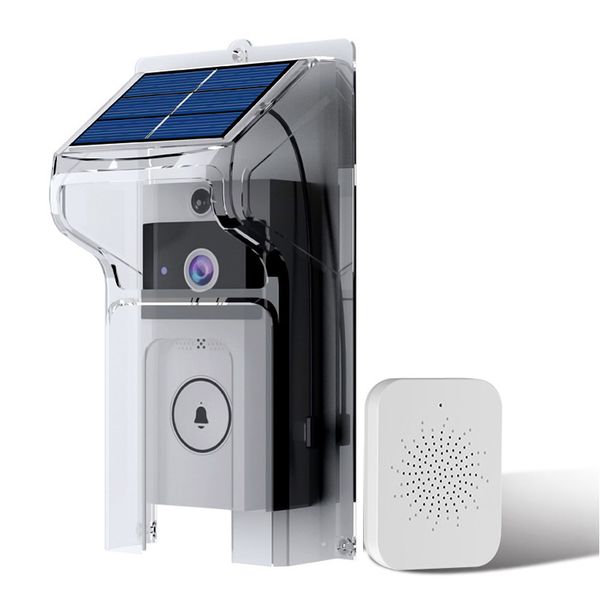 Video Doorbell Camera Wireless-2K Outdoor Front Door Camera with Rain Cover