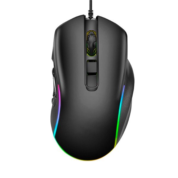 Wired USB Gaming Mouse,12800DPI,10-Button Gaming Mouse,with RGB Colours