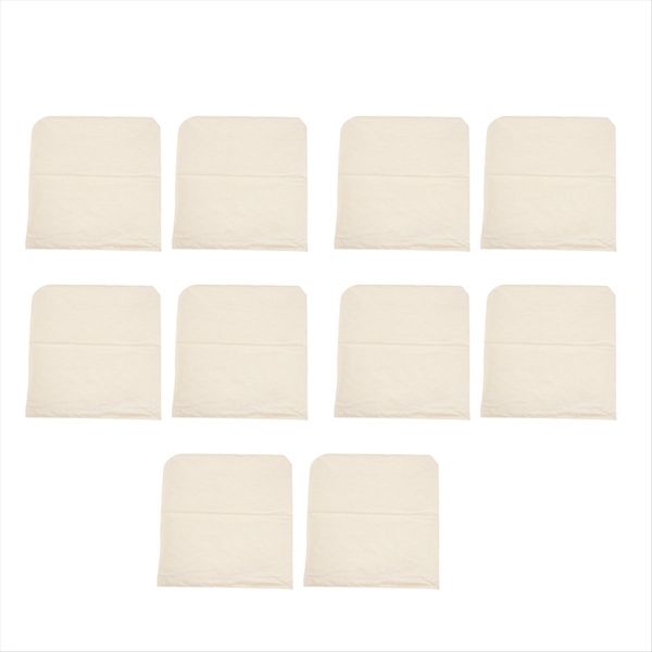 10 Pack Organic Reusable Cold Coffee Brew Filters Bag,12 Inch Wine Brewing