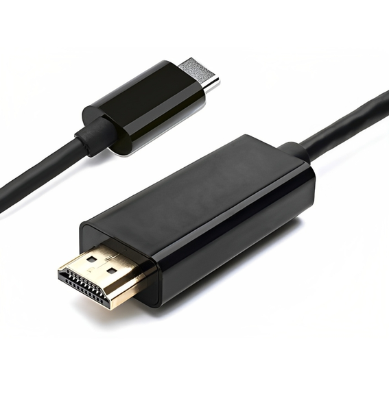 Male To Male HDMI,TYPE-C Cable 1,8m