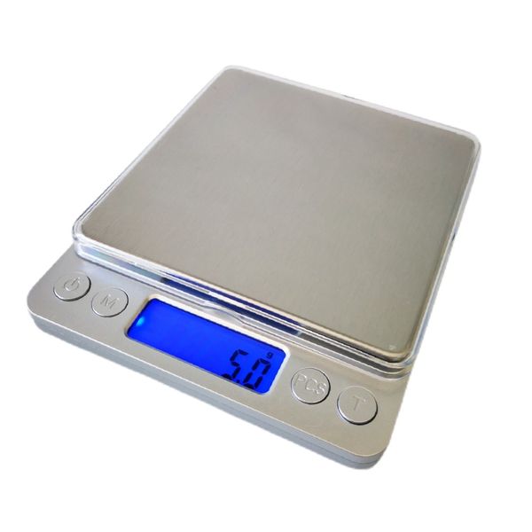 Mini Digital Scale - Weighs Up To 2000 g - Batteries Included