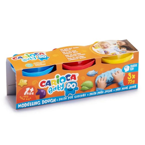 Carioca Baby Dough Pot 3 x 75gr