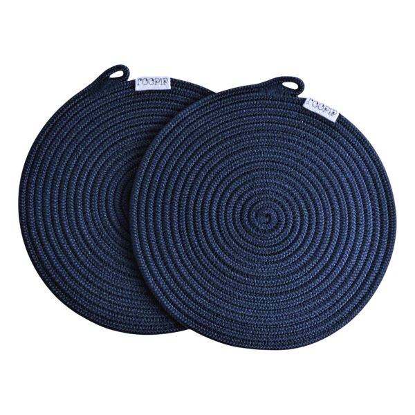 Roopip Set of 2 Handmade Polypropylene Pot Stands / Trivets