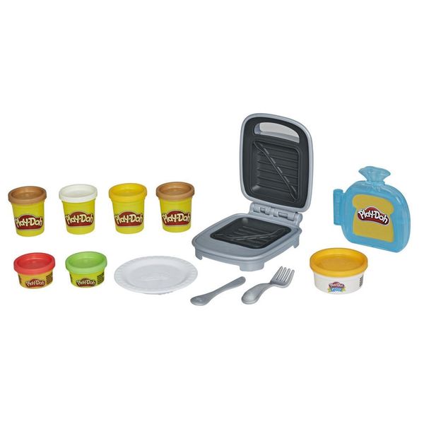 Play-Doh Kitchen Creations Cheesy Sandwich Play Food Set 69641