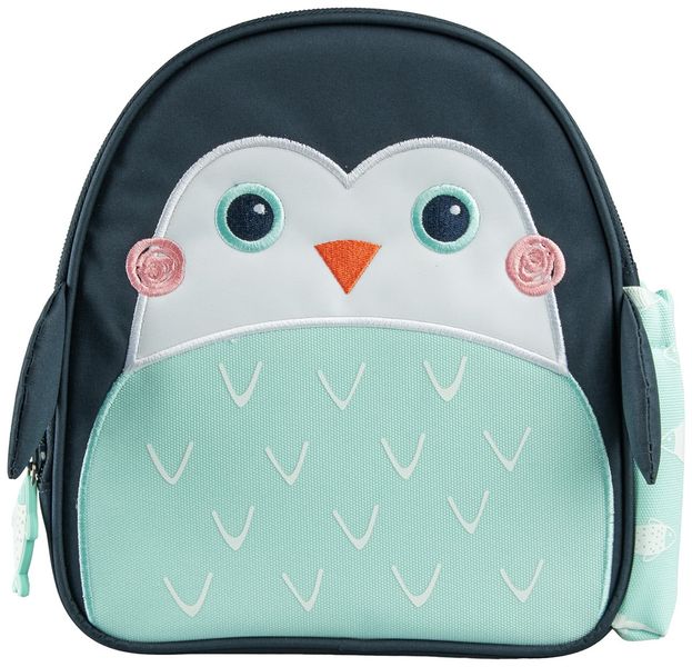 Planet Buddies Penguin Backpack Lunch Bag - Blue