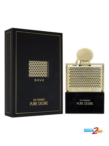 Rave Les Femmes Pure Desire Eau De Parfum For Women 100ml Perfume