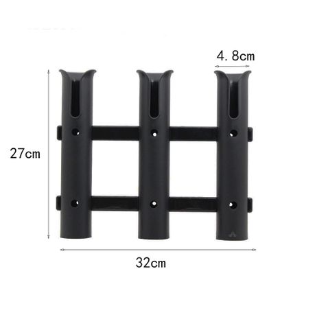 Wall Mounted Fishing Rod Holders 4 Tubes Links Fishing Rod - Import It All