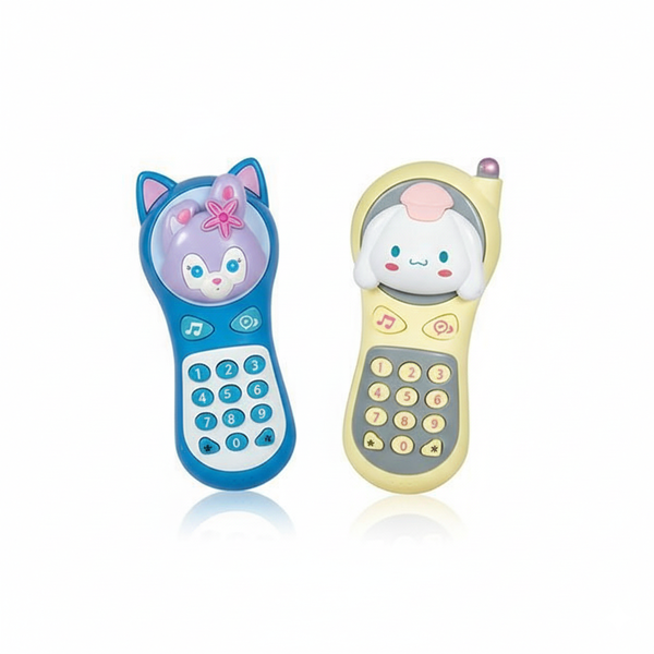 Light &amp; Music Mobile Phone Educational Toys for Children - 2 Pack