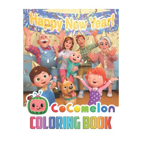 Cocomelon Coloring Book Happy New Year Ocomelon Coloring Book Shapes Coloring Pages 123 Coloring Pages Abc Coloring Pages Other Coloring Pa Buy Online In South Africa Takealot Com