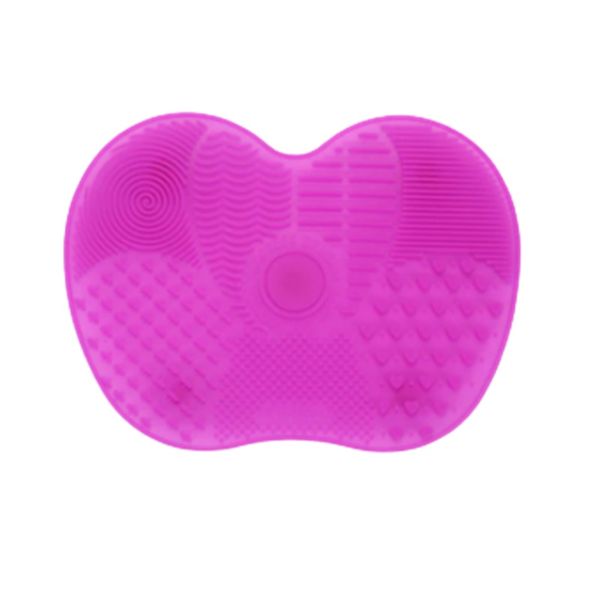 1 Piece Makeup Brush Cleaning Pad Silicone Brush Scrubber Board Tool