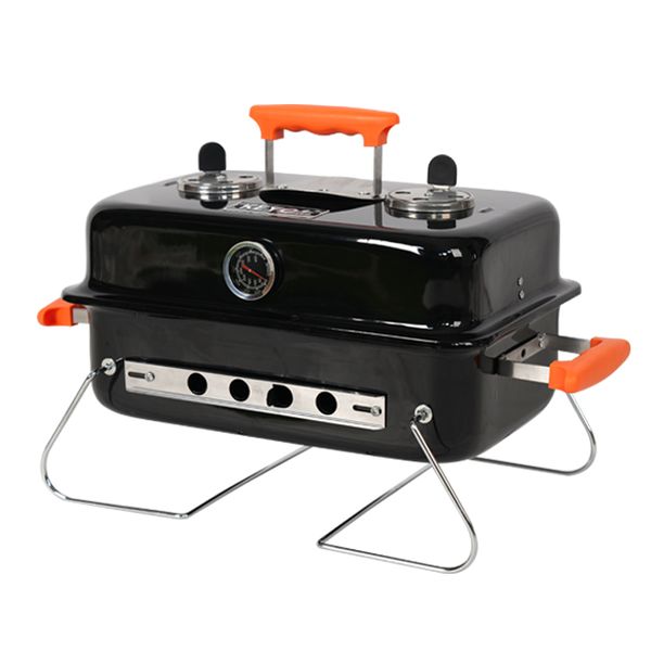 Outdoor Buddy - Flip 'n Flame Table Top Charcoal Grill