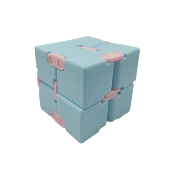 Infinity Cube - Blue and Pink