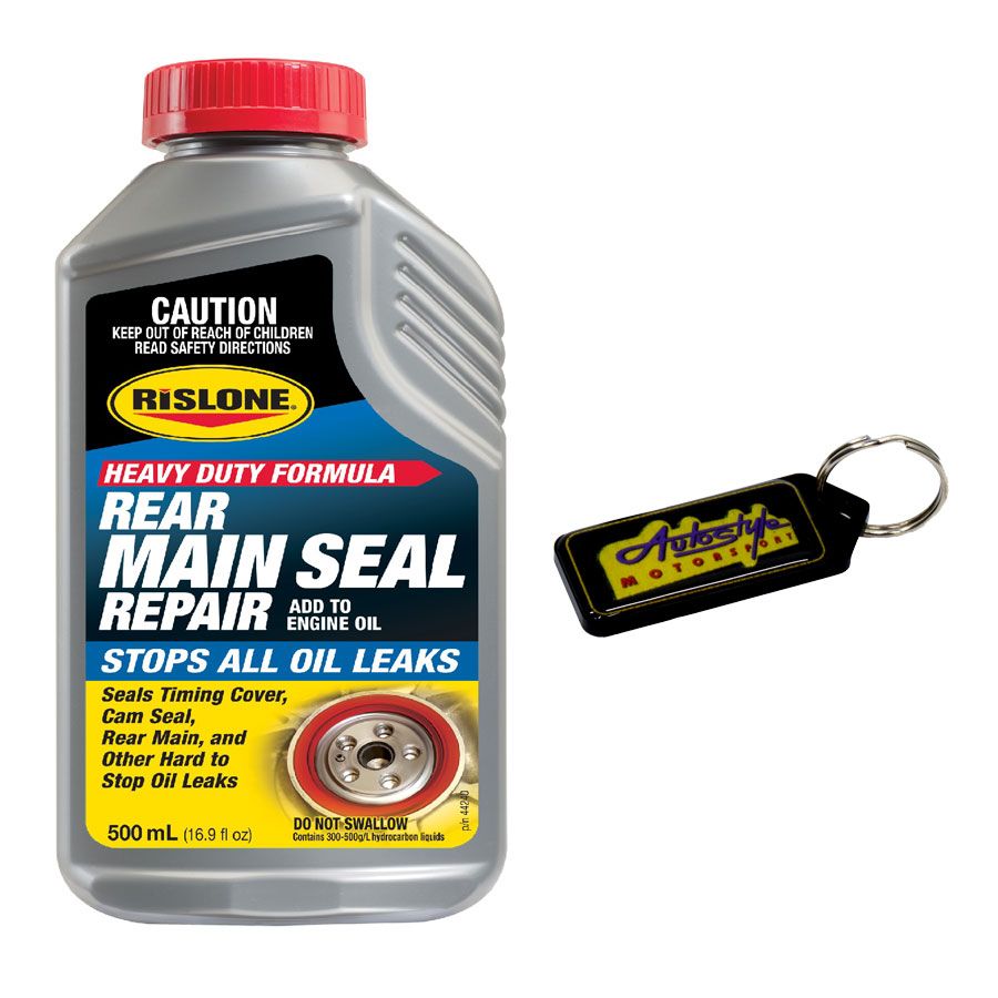 Rislone Concentrated Rear Main Seal Repair 500ml & Gel Key Holder