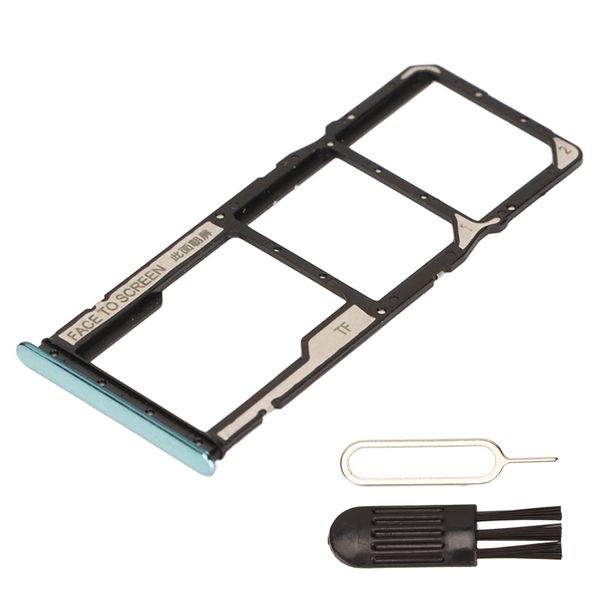 Dual SIM Card Tray compatible with Redmi Note 10 Green
