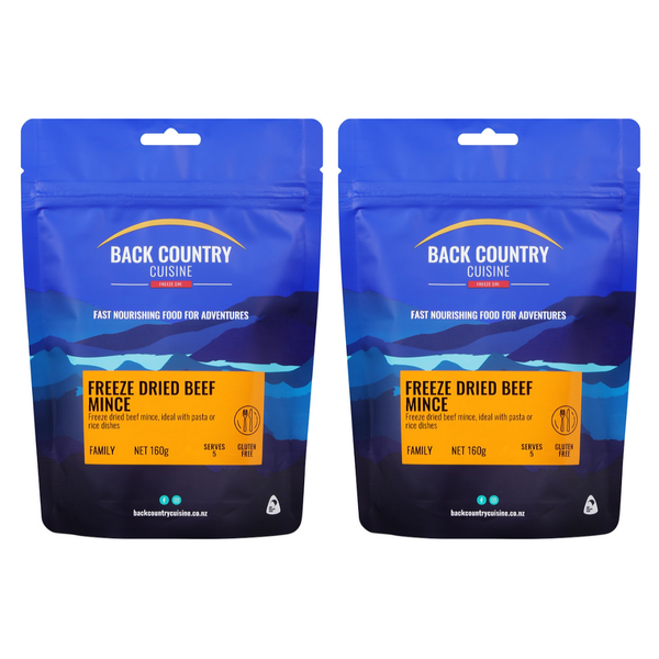 Back Country Cuisine Beef Mince 160g x2