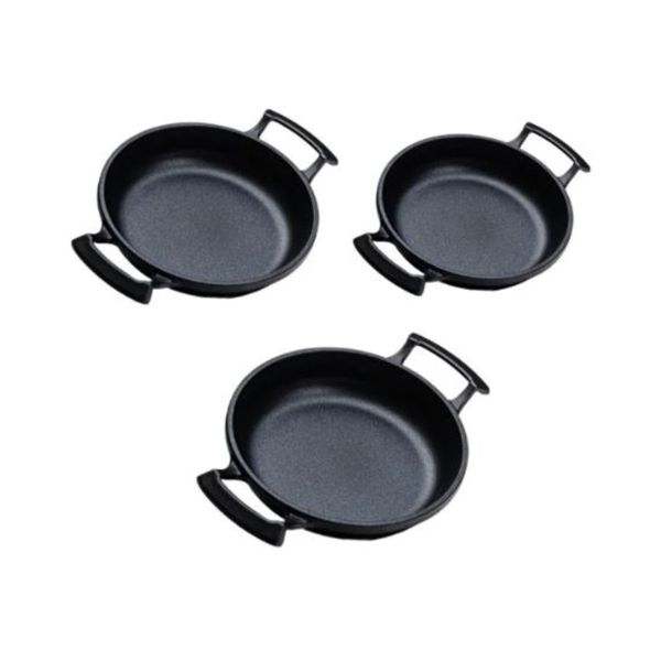 CEM - Sweet Cast Aluminium 3-Piece Sahan Pan Set