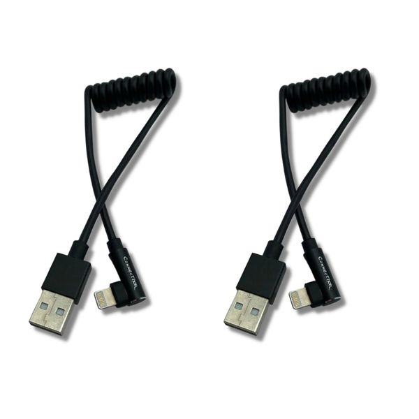 CONNETHOR USB 2.0 to Lightning Video Feed Cable - 2 Pack