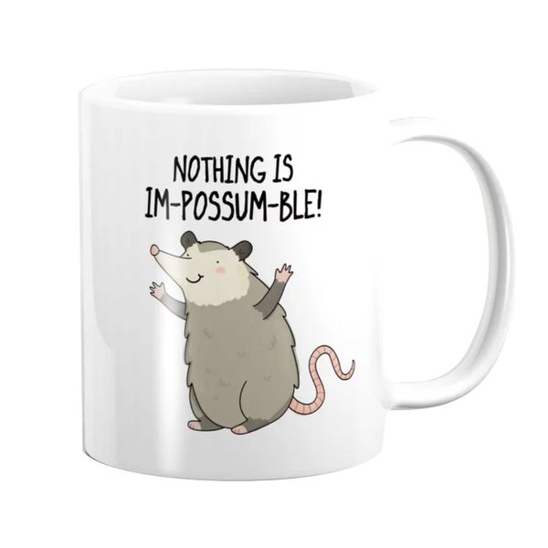 Pappa Joe Mug - Nothing Is Im-Possum-Ble