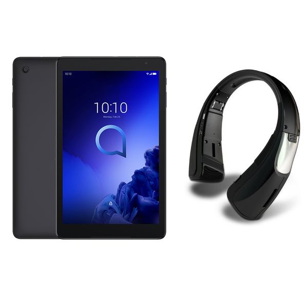 Alcatel 3T 10" Tablet 4G LTE - Black with Bluetooth Speaker