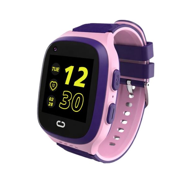 Uptix M1 Kids Smart Phone Watch | 4G &amp; Video Calling | Camera | Black