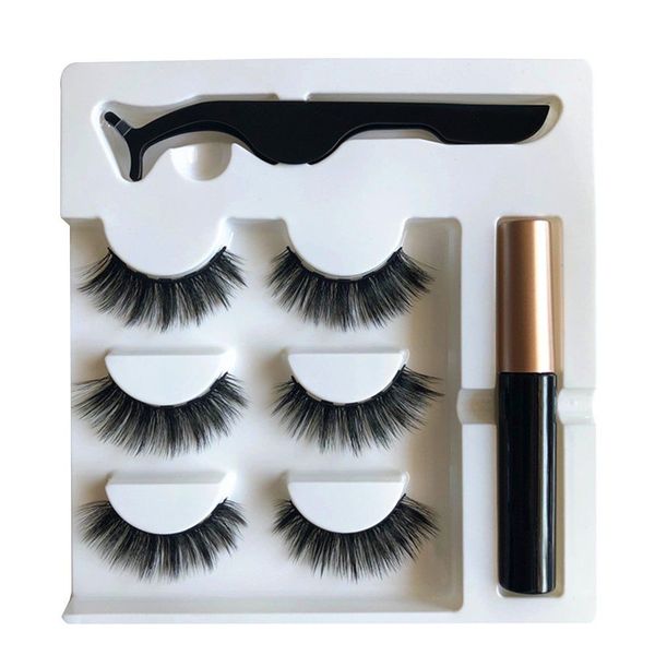 Magnetic False Eye Lashes With Magnetic Eyeliner