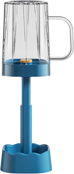 Toothbrush Holder with Cup/Cover, Contains 3 Slots, Toothpaste Holder Stand