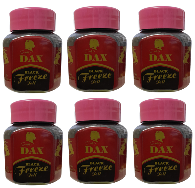 Dax Black Freeze Gel 250g (Six-Pack)