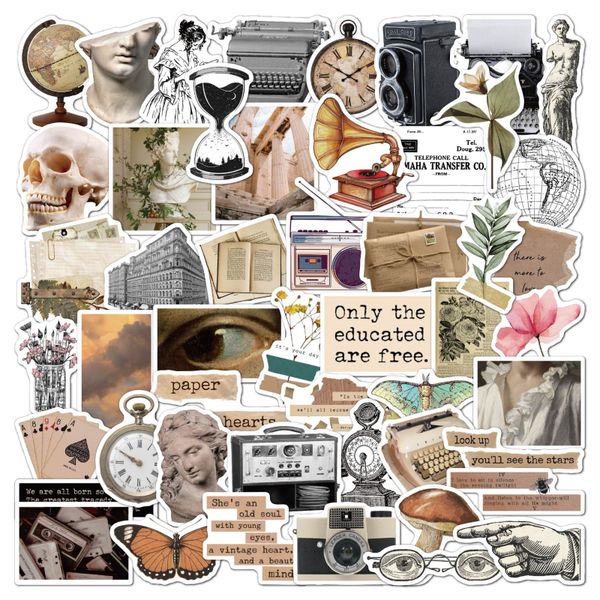Variety Stickers (Retro) (50 Stickers)