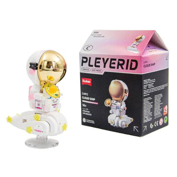 Sluban Building Set: Pleyerid - Astronaut - Cloud Ship