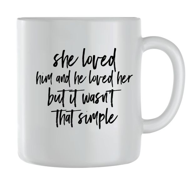 Not Simple Coffee Mugs for Men Women Motivational Sayings Graphic Cups 146