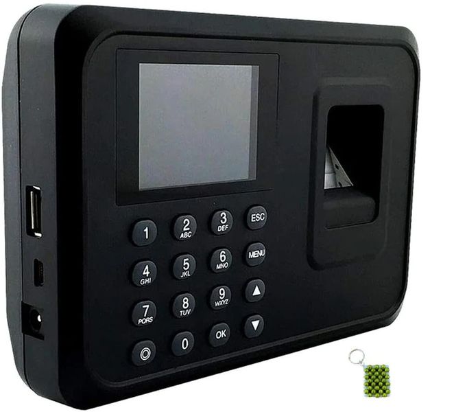 XF0348 Standalone Fingerprint Time Clock + Key Chain