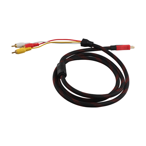 5Ft HDMI To 3 RCA Video Audio AV Component Converter Cable For HDTV