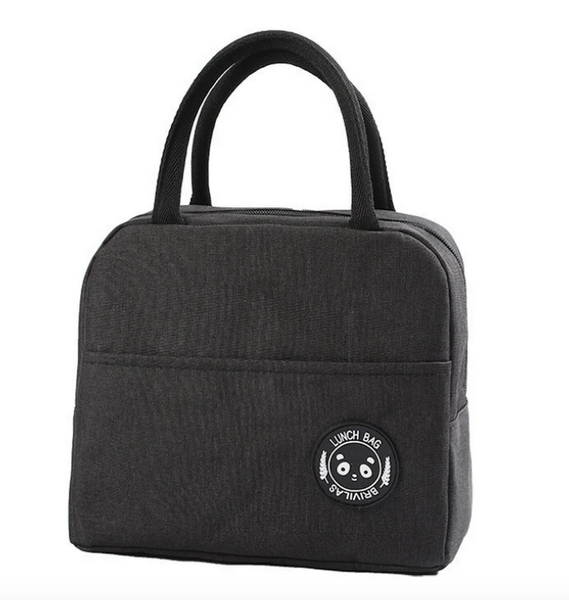 Insulated Lunch Bag -Black