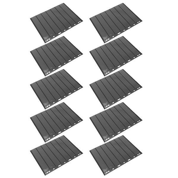 10PCS Stamp Grid Stamp Page Stamp Holders of Stamp Loose-Leaf Inners