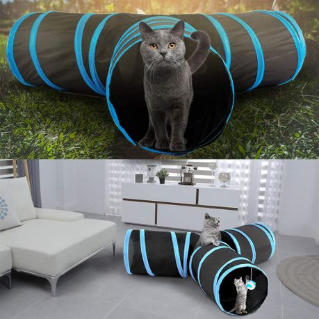 Foldable discount cat tunnel