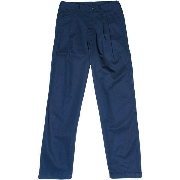 Javlin - 2 Pleat Service Line Chino - Navy - Navy - Sa 30