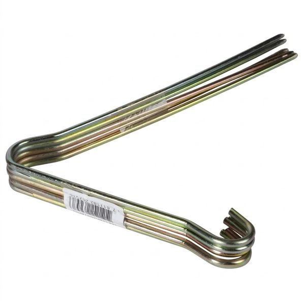 Spring Steel V-Shaped Anchor Tent Pegs 300mm - 5 Pack TEA021