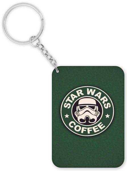 Star Wars Coffee Birthday Christmas Gift Keyring