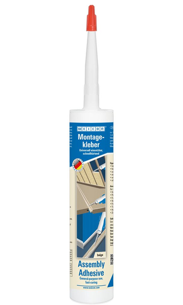 WEICON Assembly Adhesive 310ml Light Beige