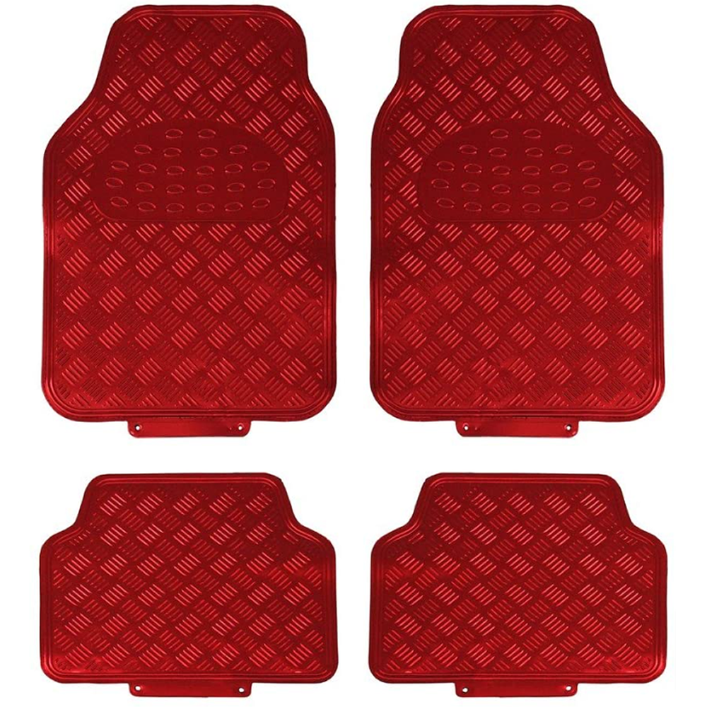 Metallic Car Mat Set - 4 Piece Set | Shop Today. Get it Tomorrow ...