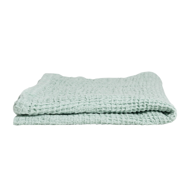Con Amore - 100% Cotton Waffle Hand Towel - Laurel