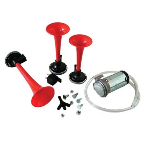 Universal 12 Volt Triple Air Horn / Hooter, Shop Today. Get it Tomorrow!