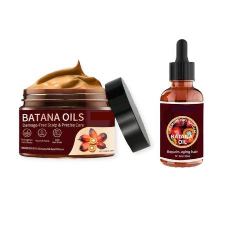 Batana Hair Repair Combo - Ultimate Treatment for Stronger, Healthier Hair Image