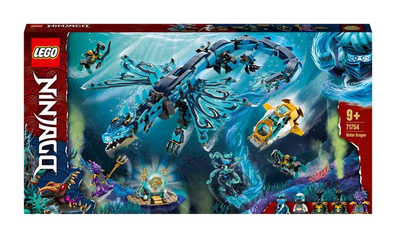 LEGO® NINJAGO® Water Dragon 71754 Building Toy Set - 737 Pieces